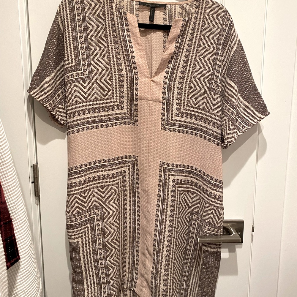 BCBG tribal print dress